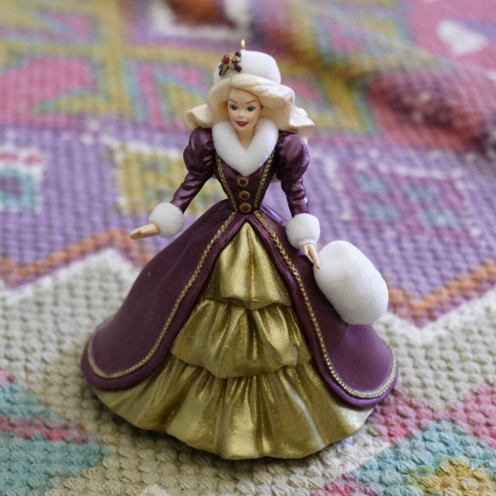 Vintage 1996 NEW IN BOX "Holiday Barbie" Hallmark Keepsake Ornament